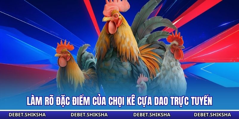 Đá Gà Cựa Dao - Hình Thức Thi Đấu Tốc Độ Cao Đầy Kịch Tính Làm rõ đặc điểm của chọi kê cựa dao trực tuyến